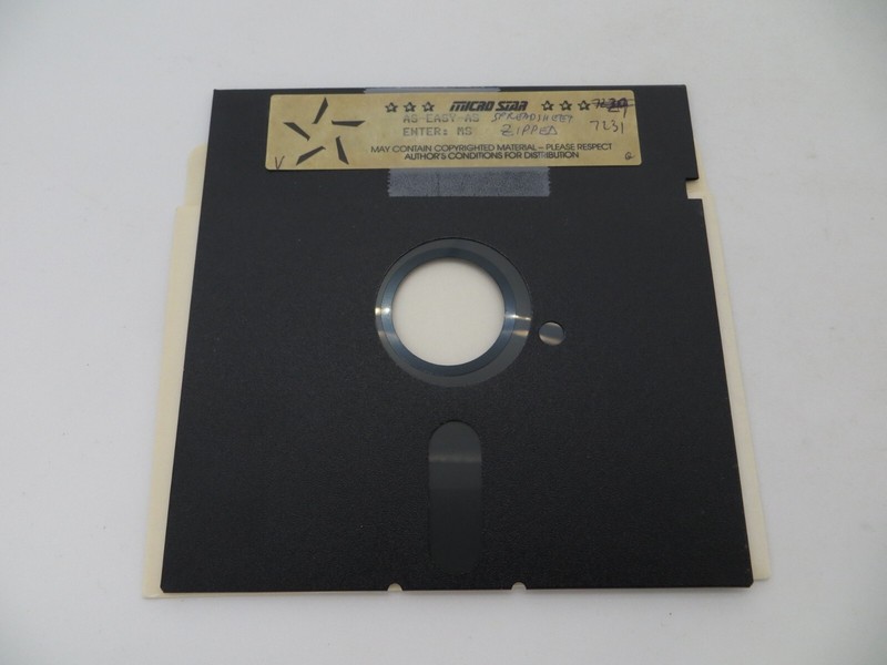 5.25″ Floppy Disk MICRO STAR AS-EASY-AS computer disc