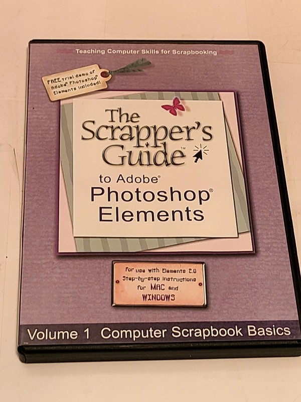 Scrapper’s Guide Cd Rom Very Good 2 Disc DVD + Cd Rom
