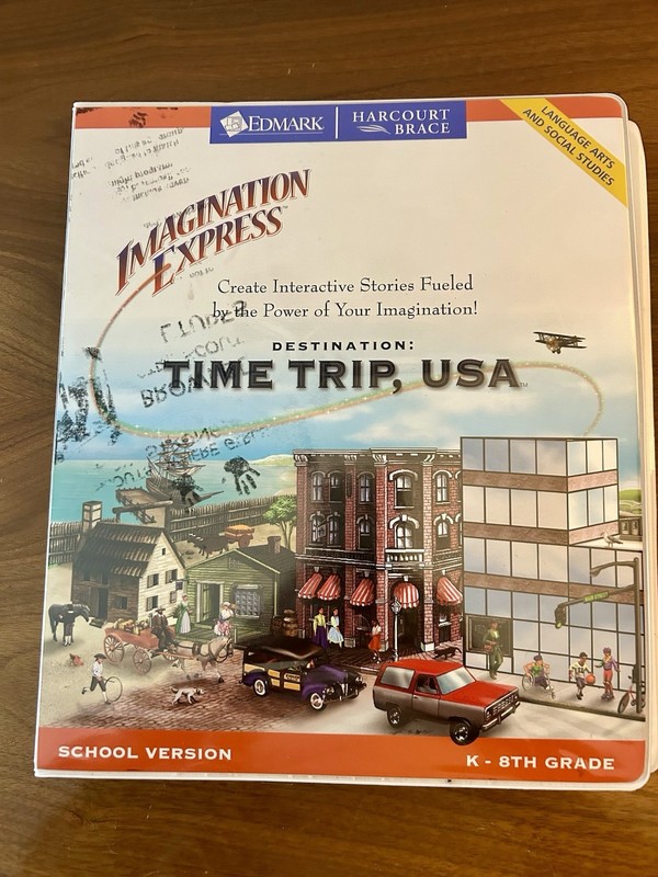 Imagination Express Destination Time Trip USA School Version Win/Mac CD-ROM (2)