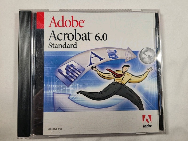 Adobe Acrobat 6.0 Standard For Windows – VERY GOOD CONDITION