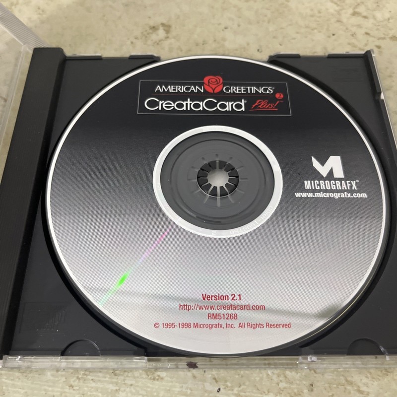 American Greetings Creatacard Plus! (PC,, 1995-1998) Program on CD-ROM gallery