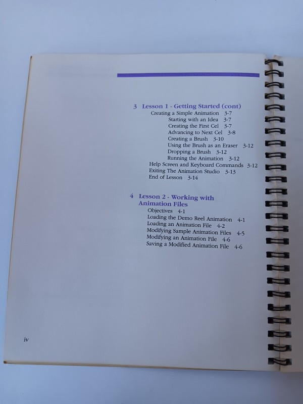 Disney The Animation Studio IBM/Tandy Version 2 Manuals And 4 Disks Tested/Works gallery