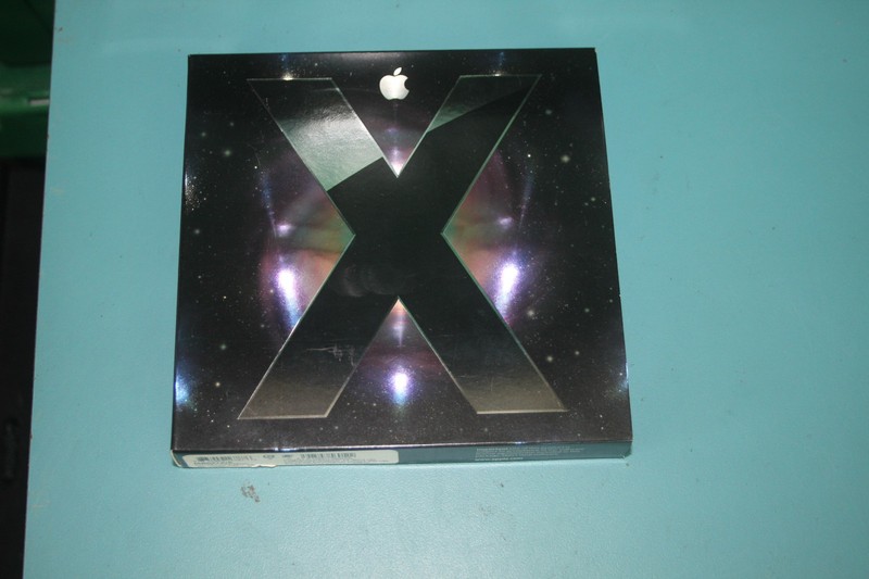 VTG APPLE MB021Z/A MAC OS X LEOPARD VERSION 10.5 INSTALL DVD + RETAIL BOX