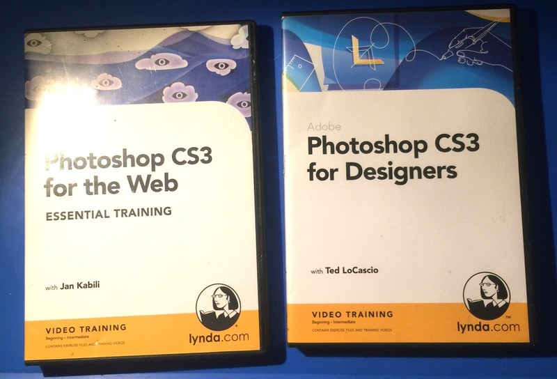 2 X ADOBE PHOTOSHOP CS3 FOR WEB/DESIGNERS ESSENTIAL VIDEO TRAINING
