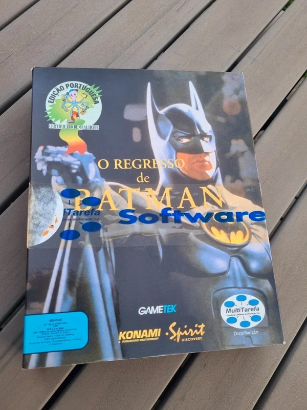 Batman Returns PC Big Box portuguese game computer