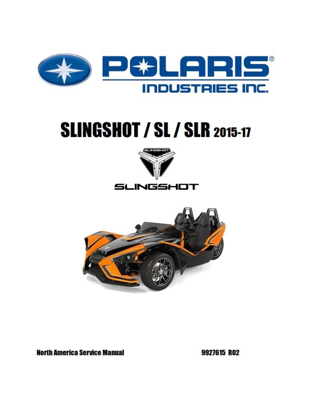 OEM POLARIS SLINGSHOT SL SLR SERVICE REPAIR MANUAL MAINTENANCE 2016 USB 9927615