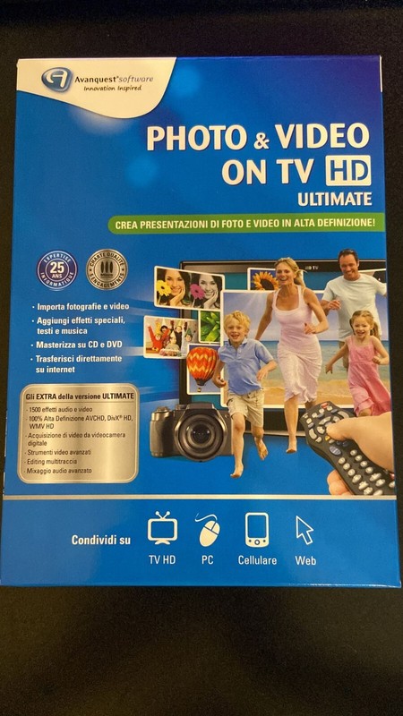 ULTIMATE AVANQUEST HD PHOTO & VIDEO ON TV NEW
