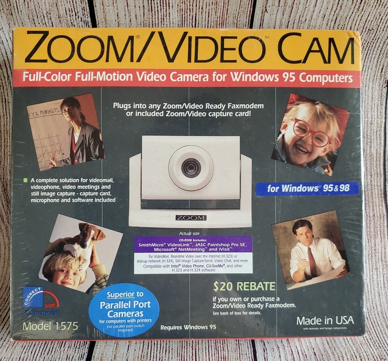 ZOOM VIDEO CAM MODEL 1575 – NEW, SEALED