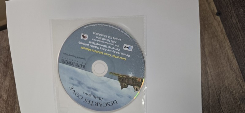 Descartes Cove Math Series Johns Hopkins Center for Talented Youth 6 CD w Guide gallery