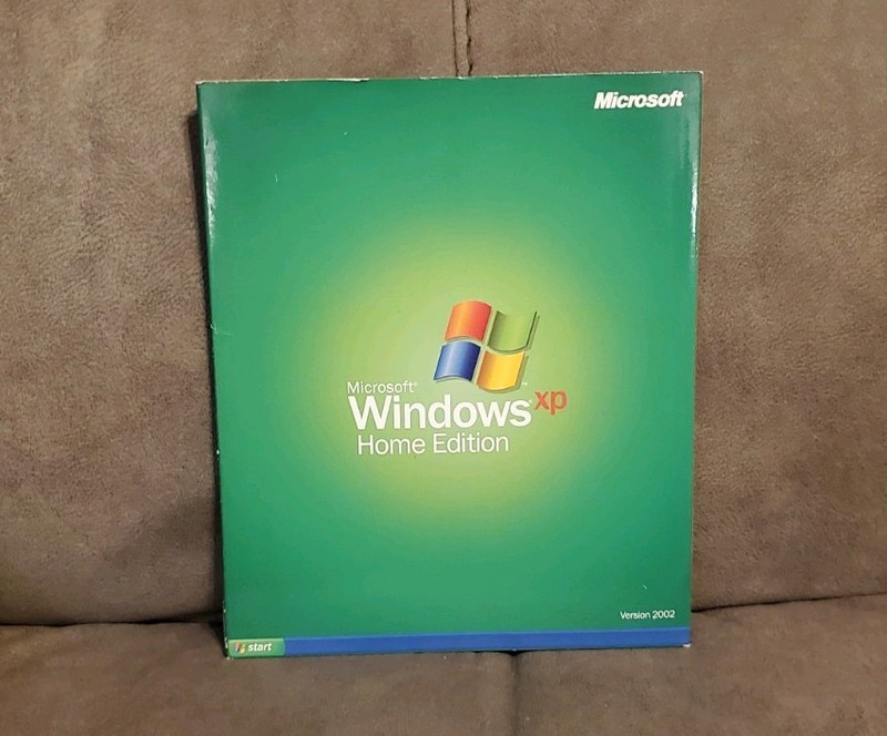 Microsoft Windows XP Home Edition CD Software Version 2002