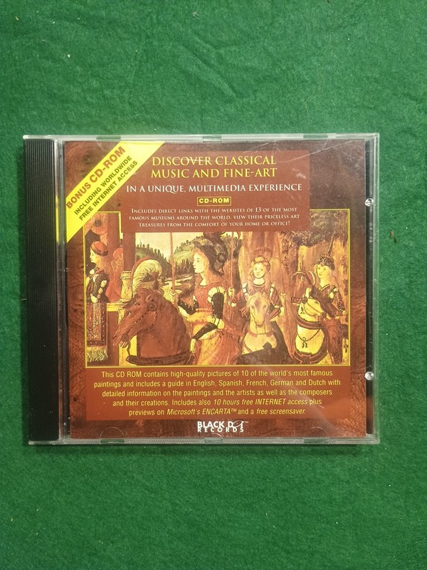 Discover Classical Music And Fine-Art Multimedia Experience CD-ROM