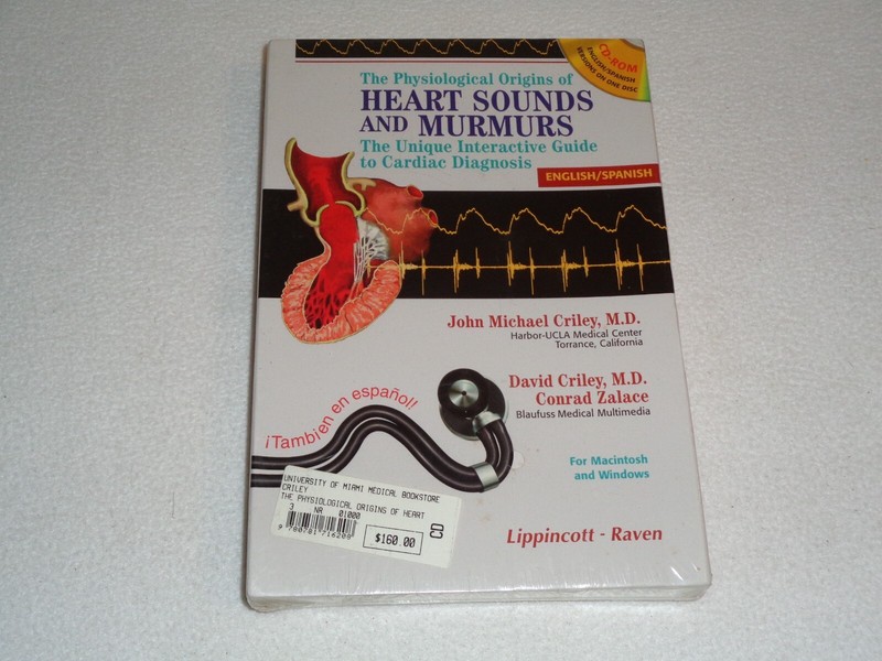 Heart Sounds & Murmurs Interactive Guide Cardiac Diagnosis CD 1993 New & Sealed