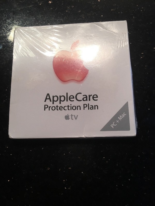 AppleCare Protection Plan Apple TV MC252LL/B New Sealed Dented Box