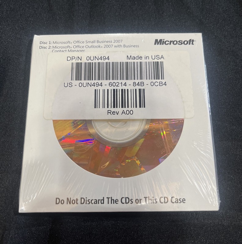 Microsoft Office 2007 Basic Edition BE Full English Version MS ~Sealed BRAND NEW gallery