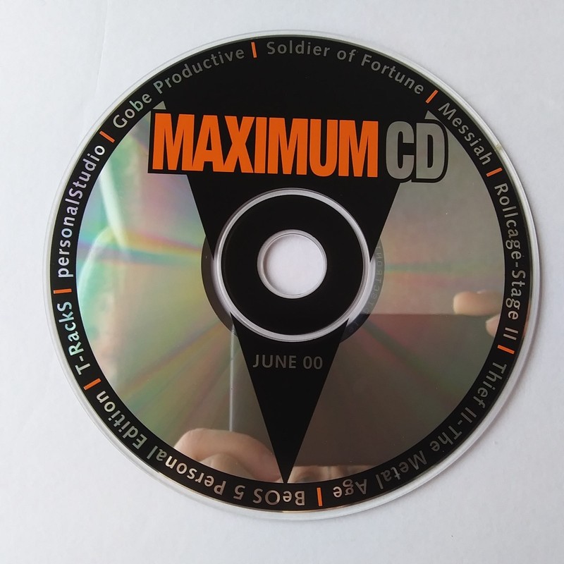 Maximum CD June 2000 Promo Compilation Software Sampler Disc gallery
