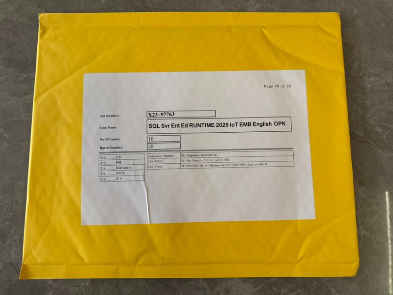 Microsoft SQL Server 2025 ENTERPRISE 48 Core Unlimited User CALs CoA GENUINE gallery