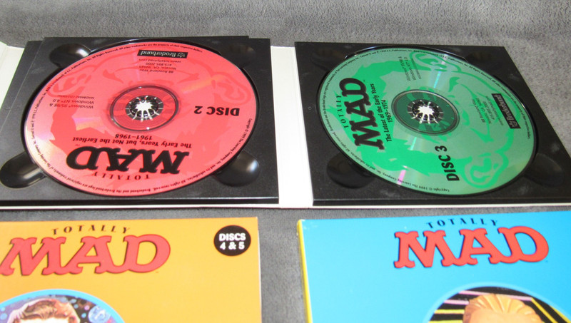 Totally MAD (PC,1999) CD-ROM Every Issue of MAD Magazine 1952-1998 + USER GUIDE gallery