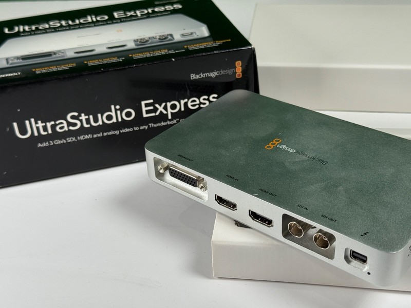 Blackmagicdesign UltraStudio Express: Excellent Condition, 3Gb/s SDI,HDMI T-bolt