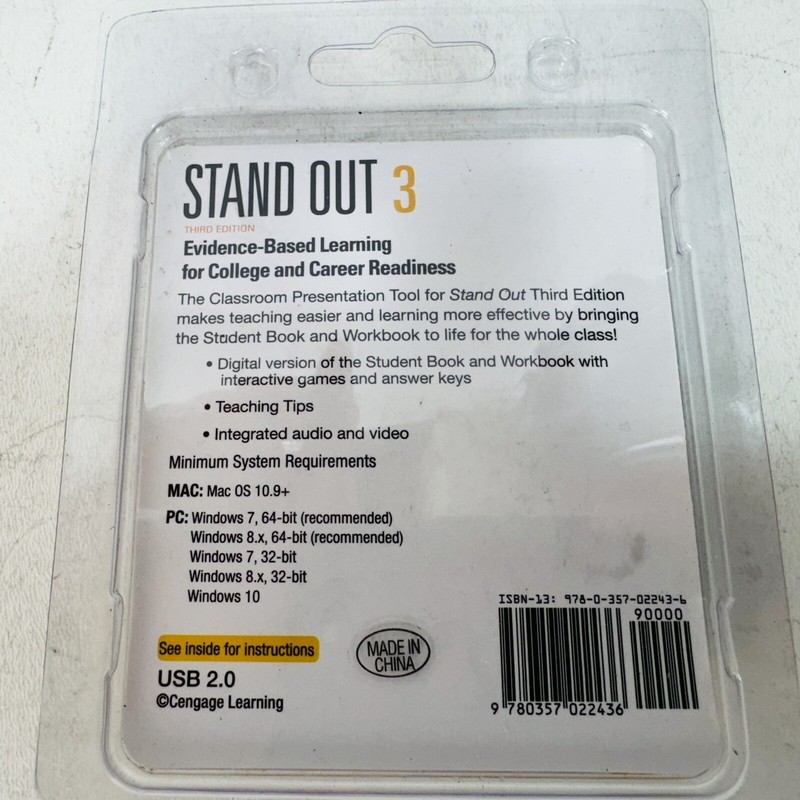 National Geographic Stand Out 3rd Edition – 3 – Classroom Presentation Tool USB gallery