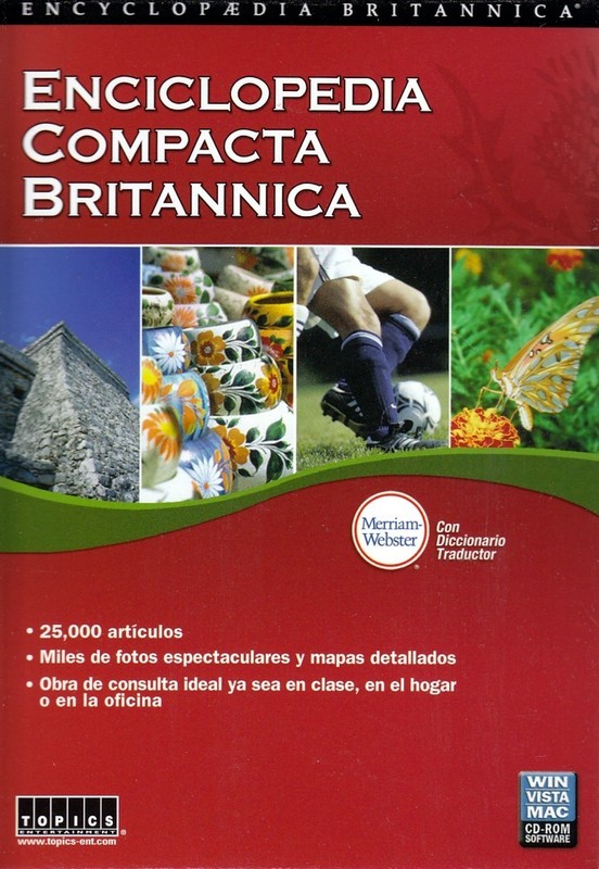 Enciclopedia Compacta Britannica - Spanish English Bi-directional Encyclopedia gallery