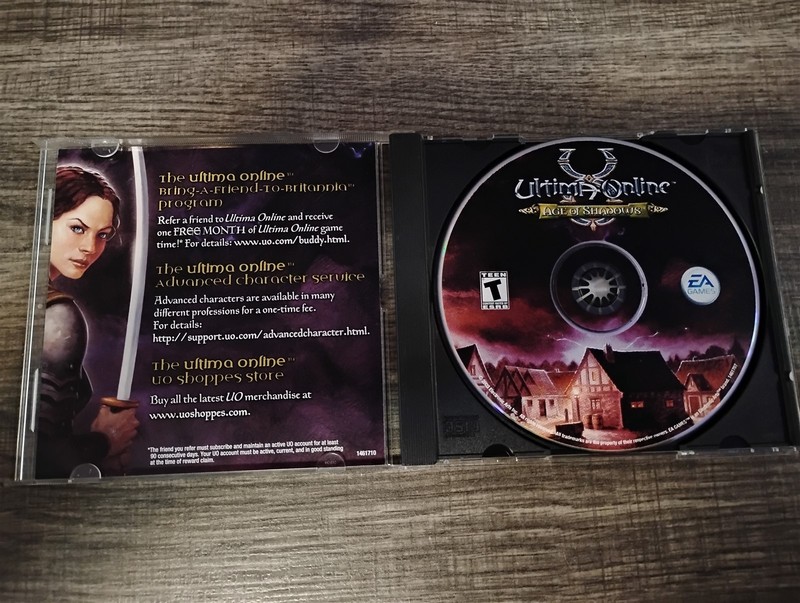 Ultima Online Age of Shadows PC CD-ROM 2003 EA Games ORIGIN Windows 98/Me Expans gallery
