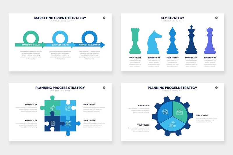 Strategy Infographics Template gallery