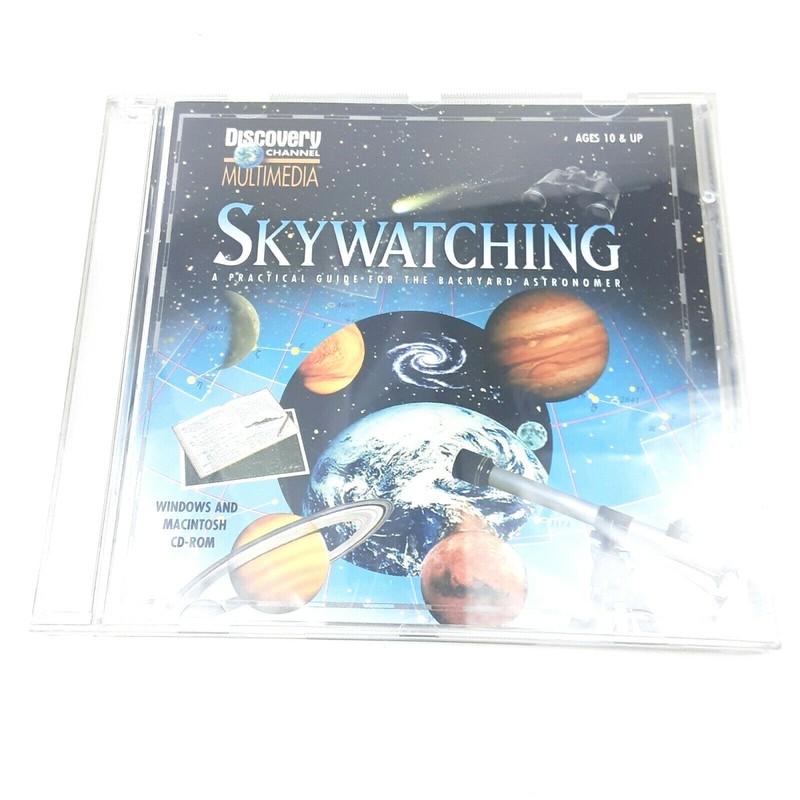 Vintage Discovery Channel Multimedia Cd Rom– 1997 – PC & MAC CIB