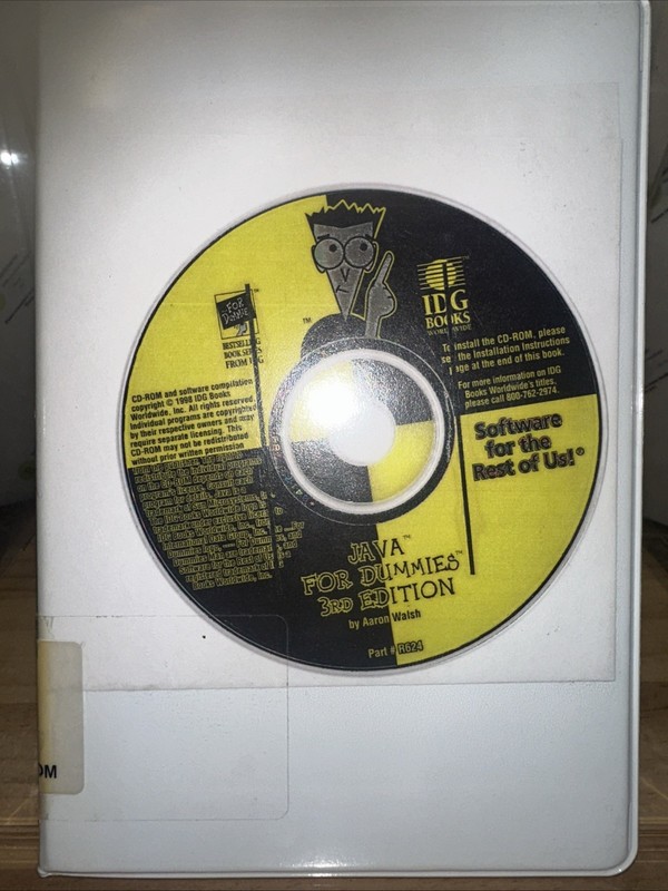 JAVA For Dummies CD-ROM