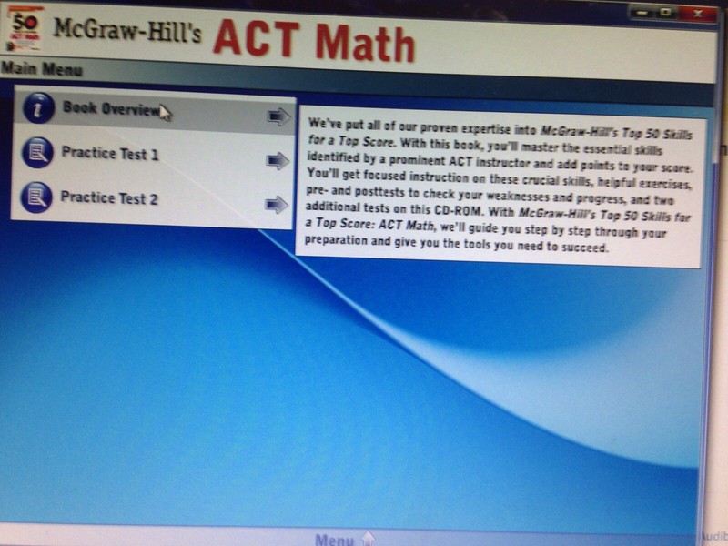 McGraw-Hill's Top 50 Skills for a Top Score: ACT Math, PC on CD, Windows/MAC gallery