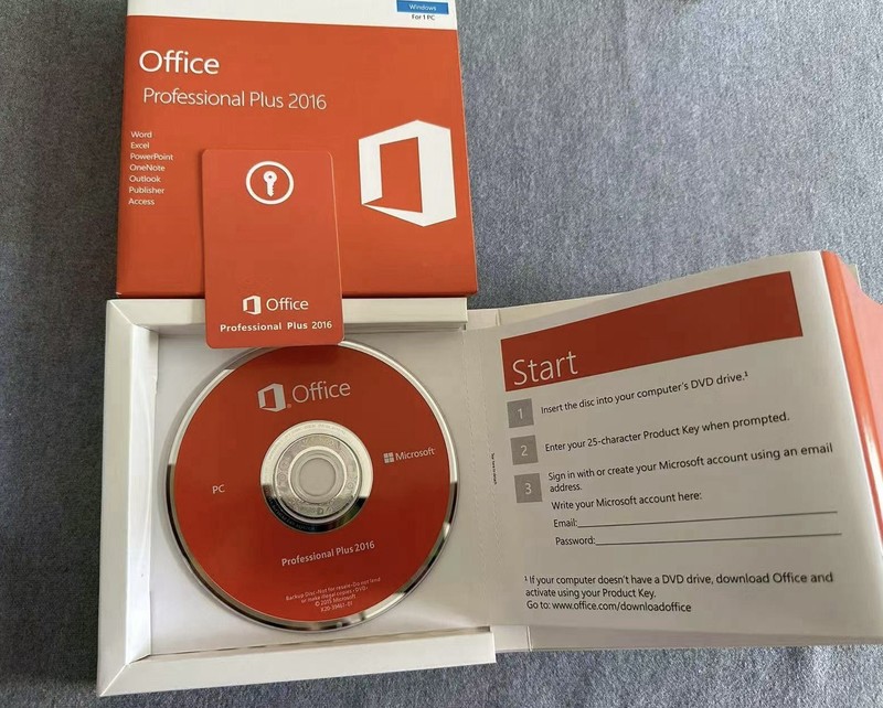 Microsoft Office 2016 Professional Plus DVD+Product Key Sealed | Verified 6 PCs gallery