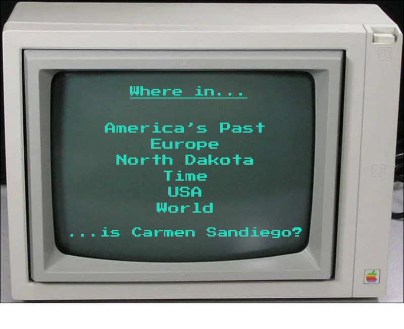 Pick Your CARMEN SANDIEGO - Apple II Games Retro / Vintage Software Floppy 🍎➕🍏 gallery