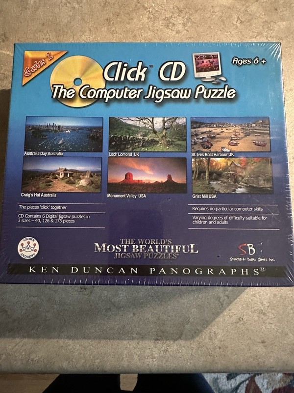 Click CD Computer Jigsaw Puzzle Series 2 by SBG Game Night Kids’ Toys & Games