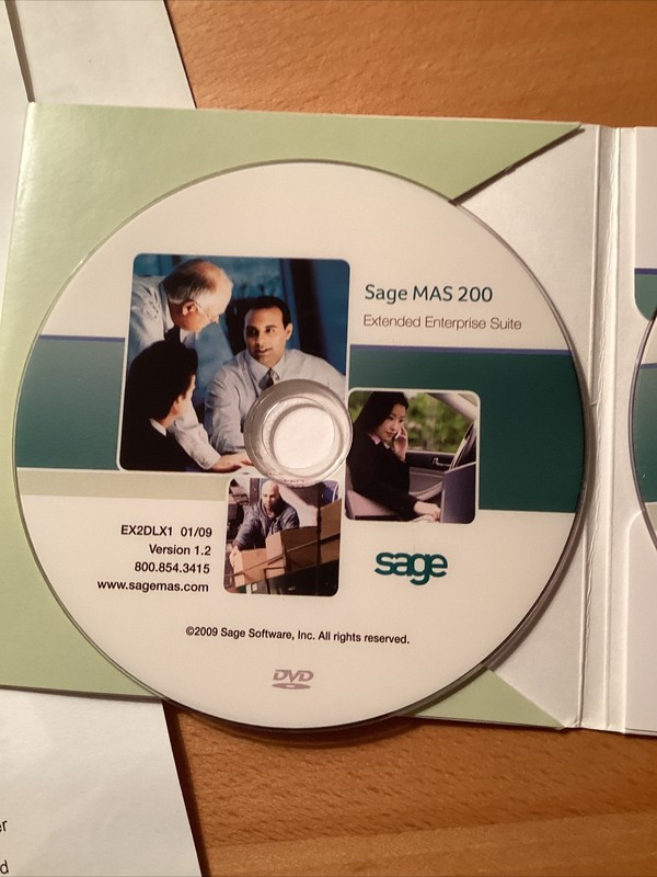 BRAND NEW Sage MAS90 MAS200 Extended Enterprise Suite. DVDs. Sage CRM KEYS gallery