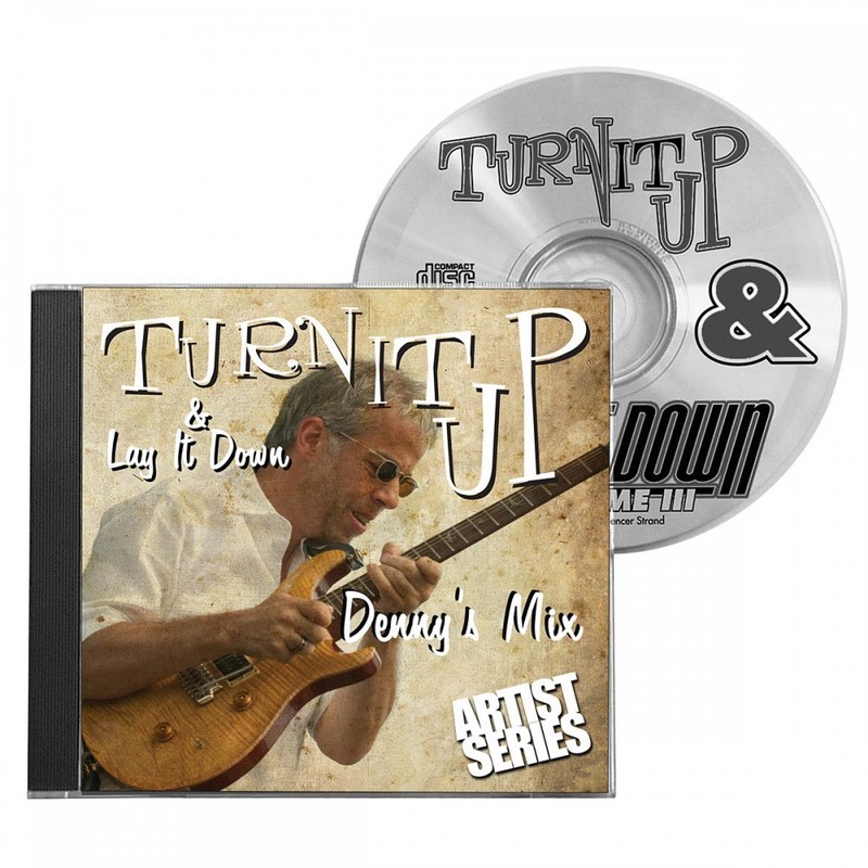 Turn It Up & Lay It Down Vol. 8 Denny’s Mix Play-Along CD for Drummers 000451097