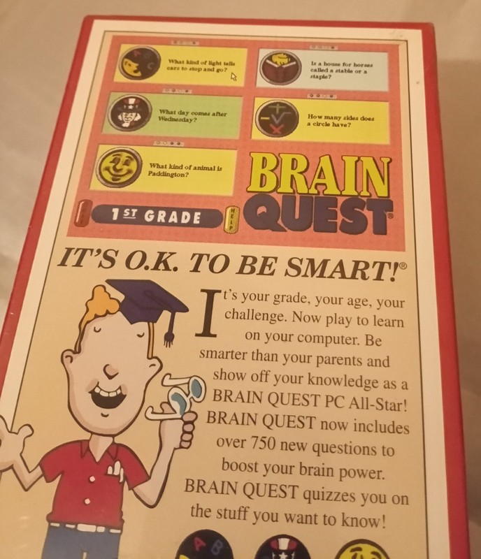 Brain Quest 1st Grade: Interactive Software Box for Children Ages 6 to 7. gallery