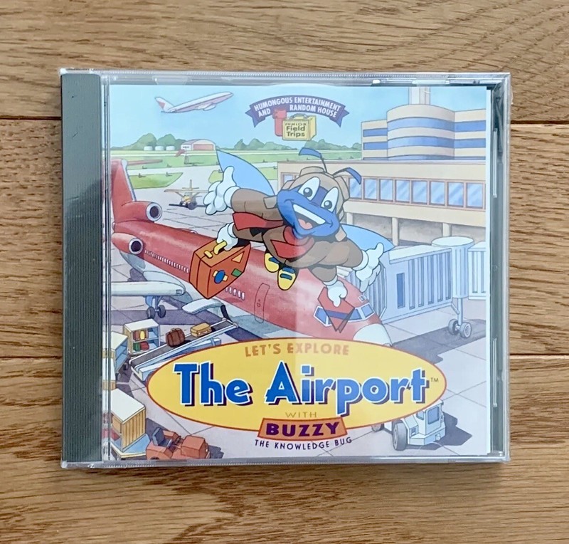 Let's Explore the Airport with Buzzy (Junior Field Trips) New Original Sealed CD