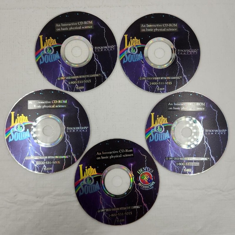 Steck-Vaughn Co Light and Sound Integrated Interactive CD-ROM on Basic Physics gallery