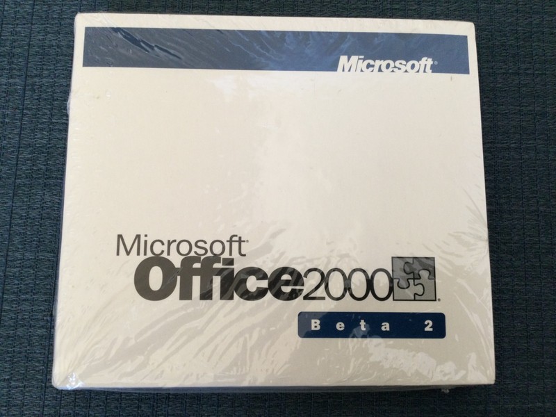 Microsoft Office Service 2000 Beta 2 Prototype • Rare • 6 Disks • Sealed