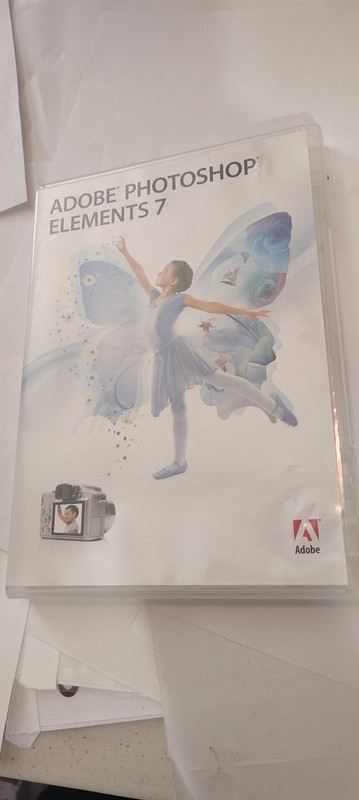 Adobe Photoshop Elements 7 Software CD