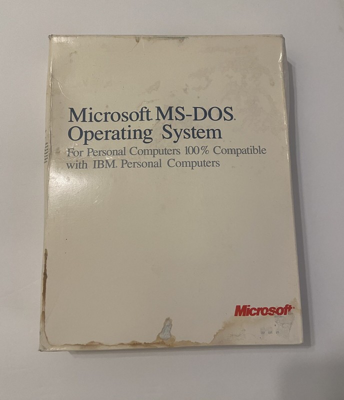 Microsoft MS-DOS 5 Brand New! Look! Rare