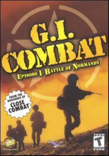 G.I. Combat PC CD real-time Normandy war strategy RTS warfare tactics troop game