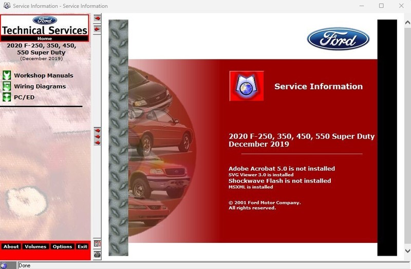2020 Ford F250 F350 Truck Service Repair Manual XL XLT Lariat Limited USB