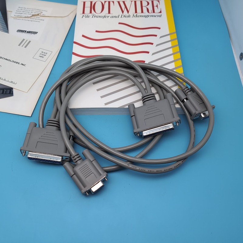 Vintage Software HOT WIRE File Transfer and Disk Management Windows Big Box gallery