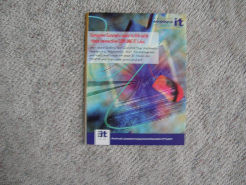 1439) Explore It Labs Web-Based 2002 Prentice Hall CD-ROM Computer Concepts