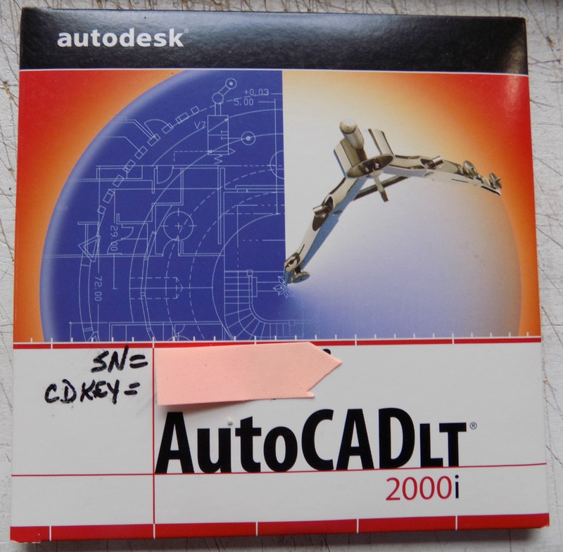 AUTOCADLt 2000i Two CDs Getting Started Manual SERIAL NUMBER & CD KEY gallery