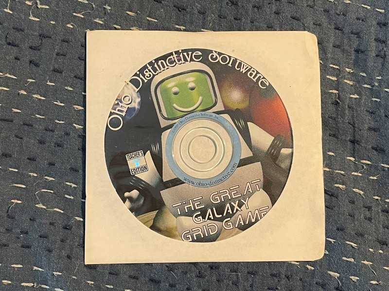 The Great Galaxy Grid Game (PC Teachers Edition) From Ohio Distinctive Software