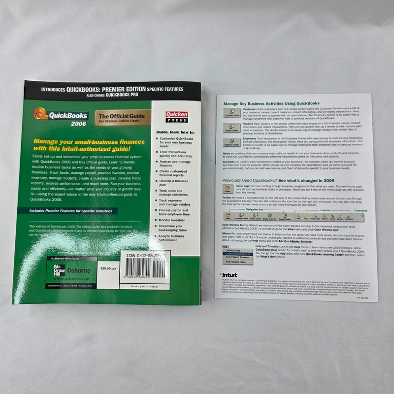 Quickbooks Premier Edition 2006 Small Business Financial Software for Windows gallery