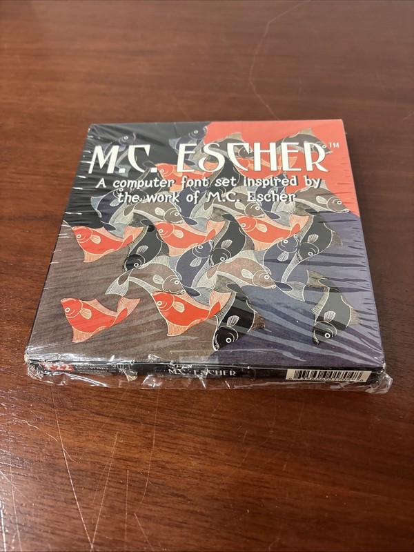 M.C. Escher “Computer Font Set” - 3.5 Disk MAC gallery