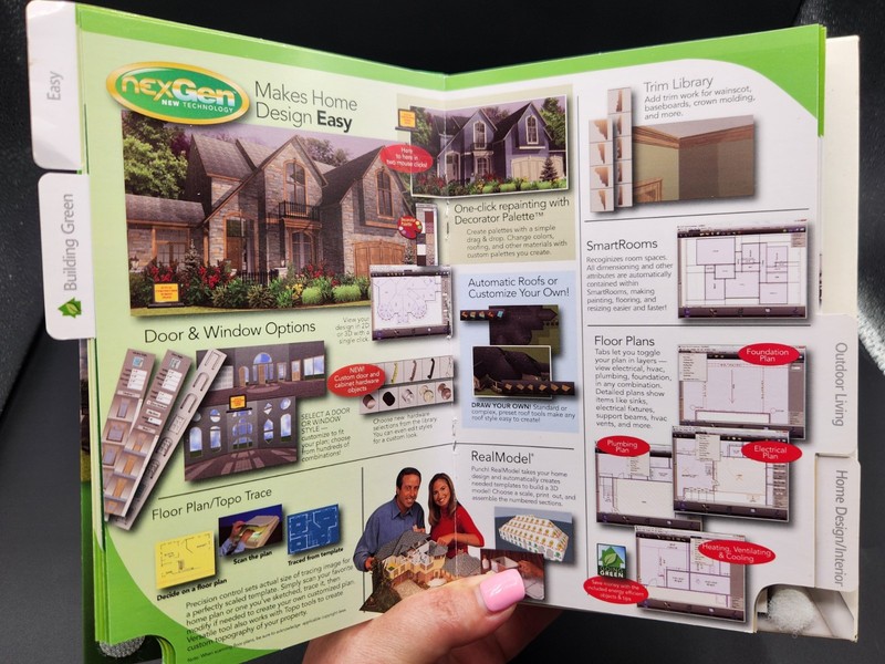 Home & Landscape Design NexGen New Technology Punch Software Windows 7 Vista XP gallery