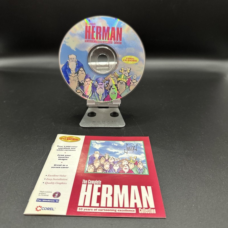 The Complete Herman Collection PC CD over 5,000 classic cartoons! by Jim Unger